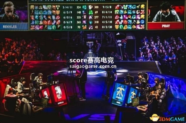 score赛高电竞赛事现场背景图
